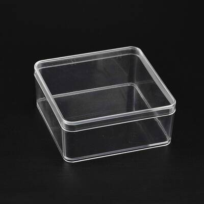 Cuboid Organic Glass Bead Containers
