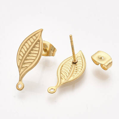 304 Stainless Steel Stud Earring Findings
