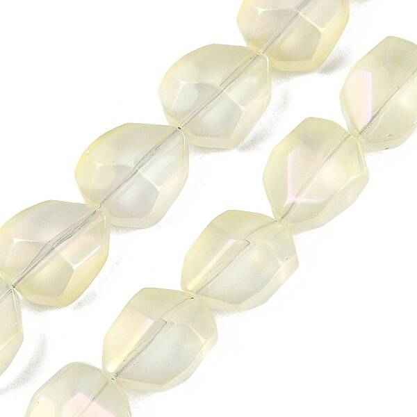Electroplate Glass Beads Strands