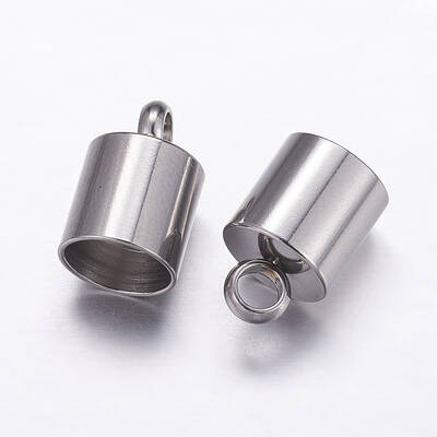 Tarnish Resistant 304 Stainless Steel Cord Ends