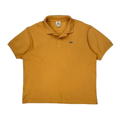 Lacoste Polo Shirt - 2XL Orange Cotton