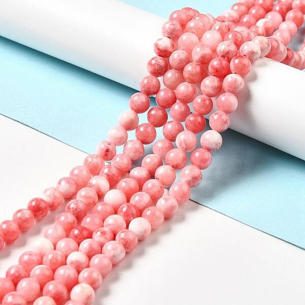Natural Green Jade Beads Strands