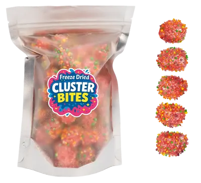 Freeze Dried Gummy Clusters - (Large - 2oz Bag) - Freeze Dried Candy - Ships Same Day!