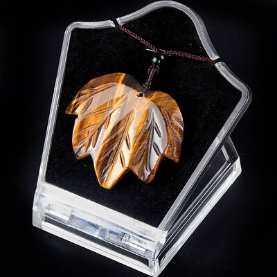 Natural Tiger Eye Pendants Necklaces