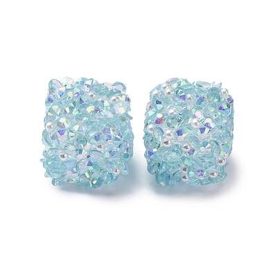 Resin Rhinestone Beads