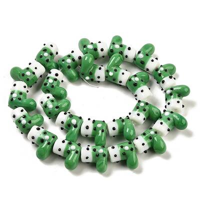 Handmade Lampwork Bumpy Beads Strands