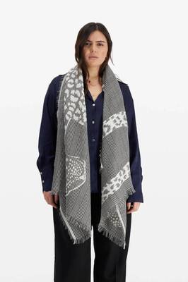 Scarf Et18fe01 Black | Color: BLACK | Size: U