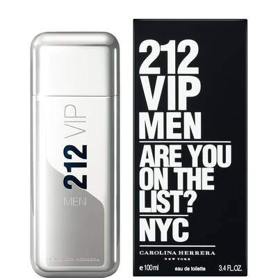 212 VIP Cologne for Men - Eau de Toilette Spray 3.4 oz