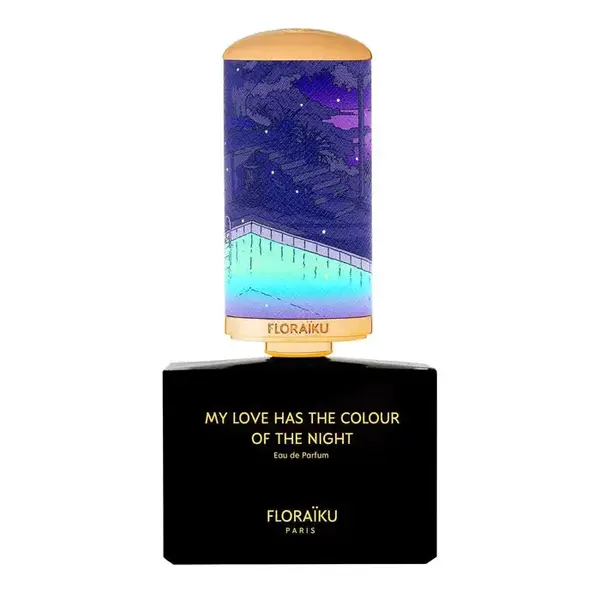Floraiku My Love has the color of the night unisex eau de parfum 50 ml + 10 ml