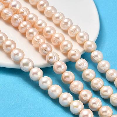 Natural Cultured Freshwater Pearl Beads Strands
