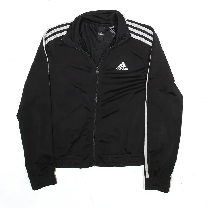 ADIDAS Track Jacket Black Womens S