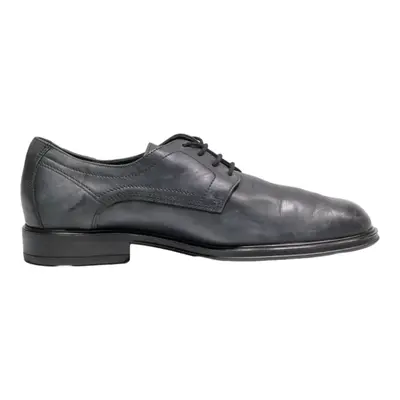 MEPHISTO Derby Shoes Black Leather Mens UK 7.5