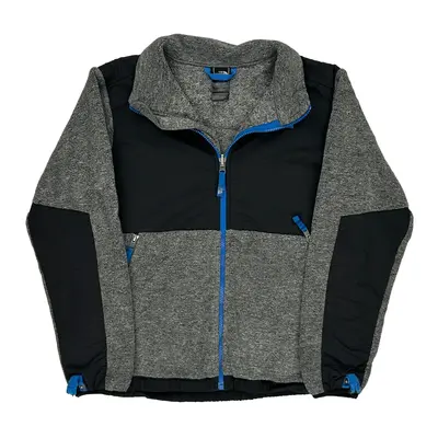 Age 13-14 The North Face Fleece Jacket - Large Grey Polyester