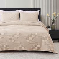 Whale Flotilla Quilt Set, Soft Lightweight Quilts Bedspreads Coverlet with Embossed Pattern, Bedding Sets with 2 Pillow Shams...