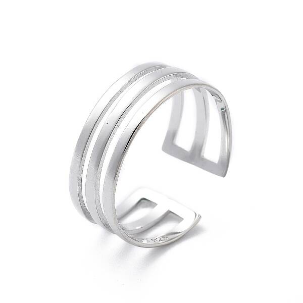 925 Sterling Silver Open Cuff Rings