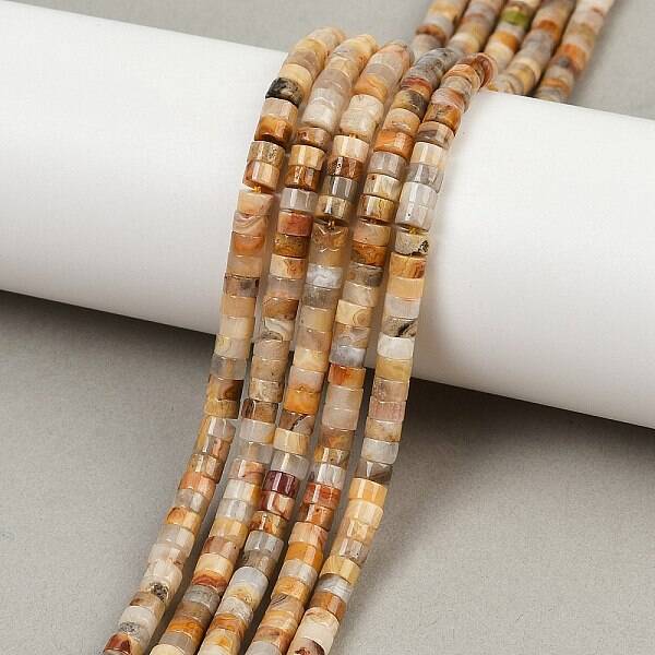 Natural Crazy Agate Beads Strands