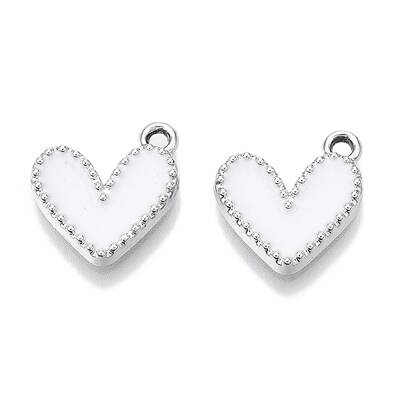 Rack Plating Alloy Enamel Charms