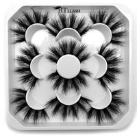 Full False Lash Extensions, Trending Products, 5 Pairs Curl Soft 25mm Cosmetic False Eyelash Extension, Soft and Curl Fake Ey...