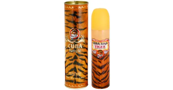Cuba Jungle Tiger Perfume for Women - Eau de Parfum Spray 3.4 oz