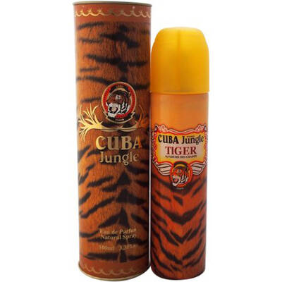 Cuba Jungle Tiger Perfume for Women - Eau de Parfum Spray 3.4 oz