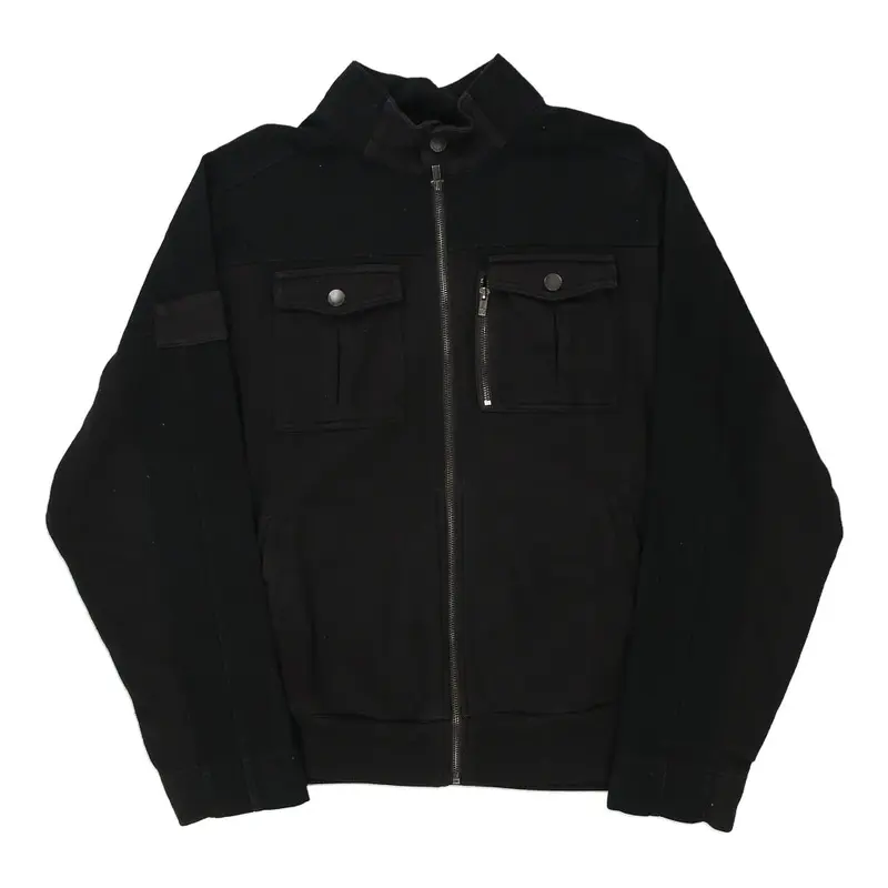 Guess Jacket - 2XL Black Cotton