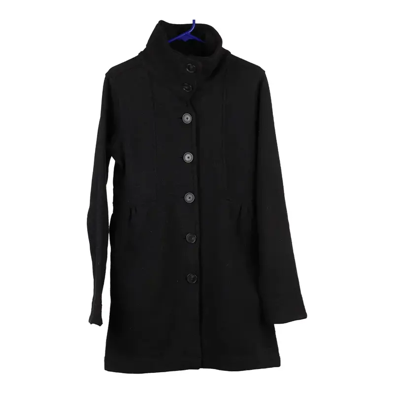 Patagonia Coat - Medium Black Cotton