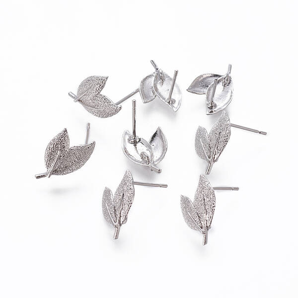 Brass Stud Earring Findings