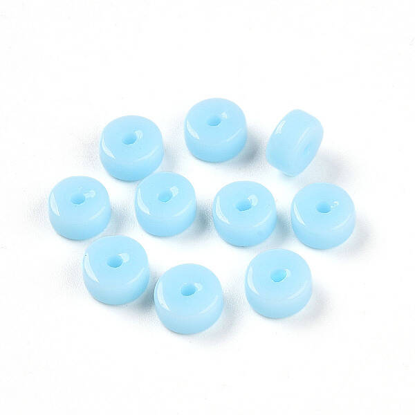 Opaque Solid Color Glass Beads