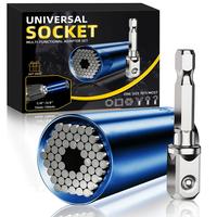 Universal Socket Tool, Multifunctional Socket Tools, Socket Set with Power Drill Adapter, Cool Stuff Gadgets for Men Birthday...