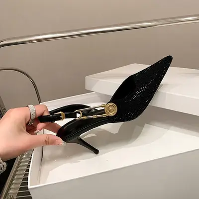CHIKO Jerico Pointy Toe Stiletto Slingback Shoes