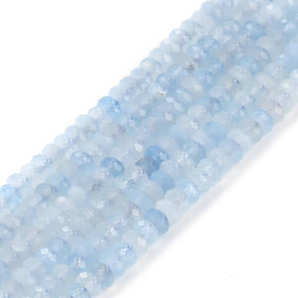 Natural Aquamarine Beads Strands