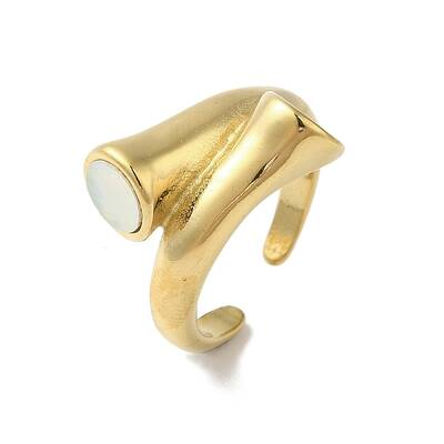 Shell Open Cuff Ring for Women