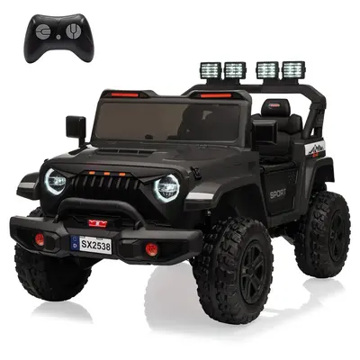 Garvee Ride - P Series: 24V Ride On Car, 4WD 2 Seater Kids' Electric Vehicle Truck with Remote Control, Adjustable Footwell R...