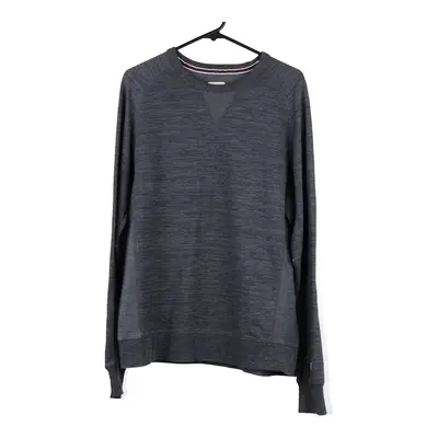 Champion Sweatshirt - Large Grey Cotton Blend