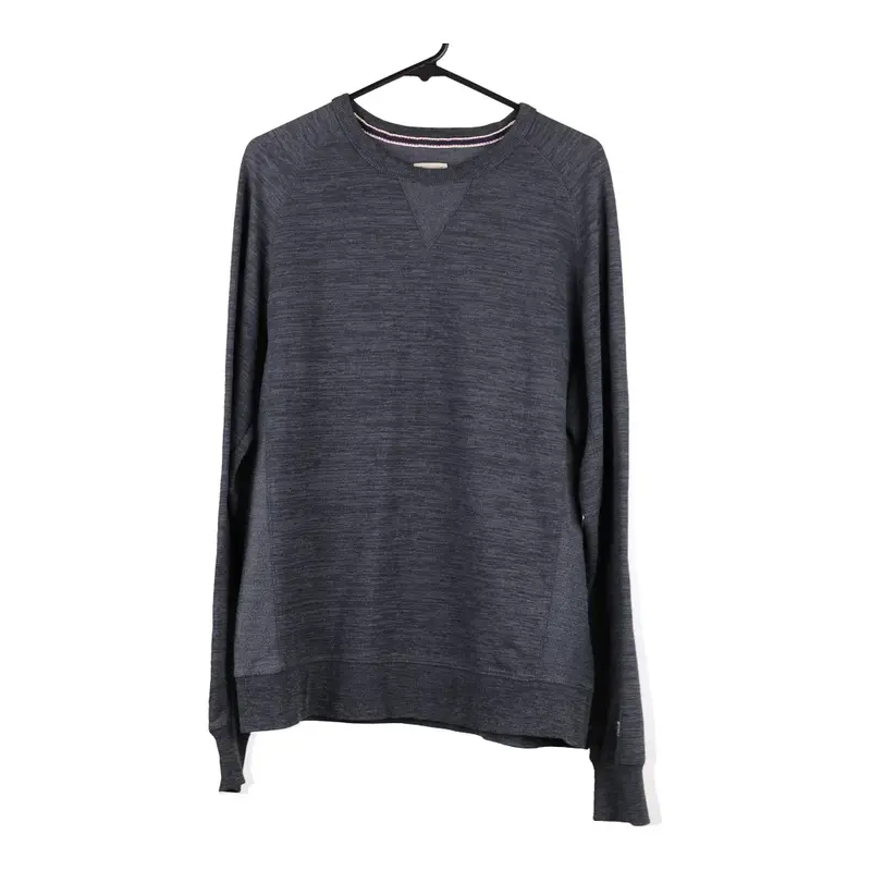 Champion Sweatshirt - Large Grey Cotton Blend
