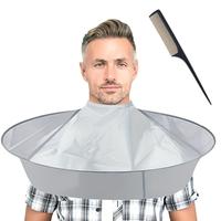 Hair Cloak Cape, Adjustable Haircut Cape Umbrella, Foldable Hairdressing Umbrella Cape with Comb, for Salon and Home Use, Hea...