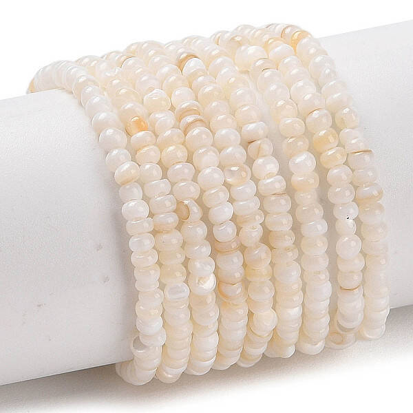 Natural Freshwater Shell Beads Strands