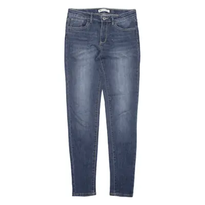 LEVI'S 710 Jeans Blue Denim Slim Skinny Girls W26 L29