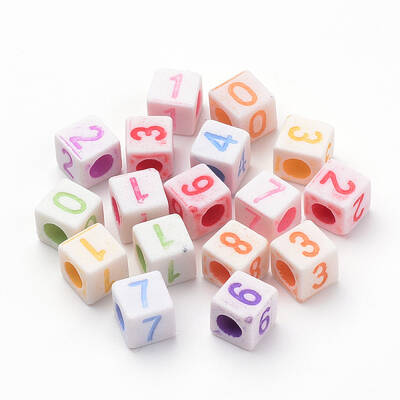 Craft Style Acrylic European Beads