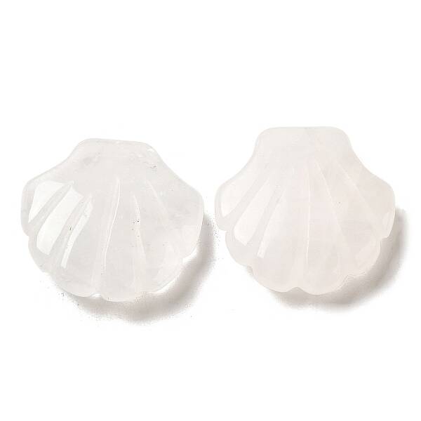 Natural Quartz Crystal Carved Healing Shell Figurines