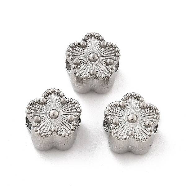 304 Stainless Steel European Beads