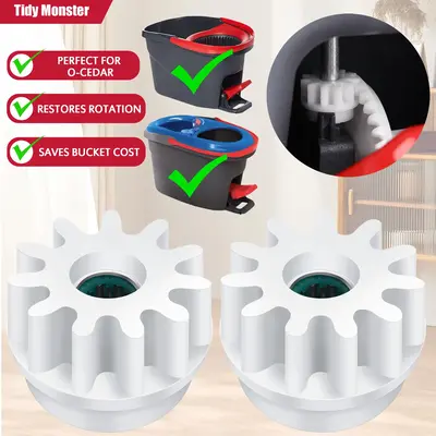 Pedal Bearing Replacement for O-Cedar EasyWring Bucket System Repair Step Pedals Problems Clutch Gear Sprockets for 90% Spin ...