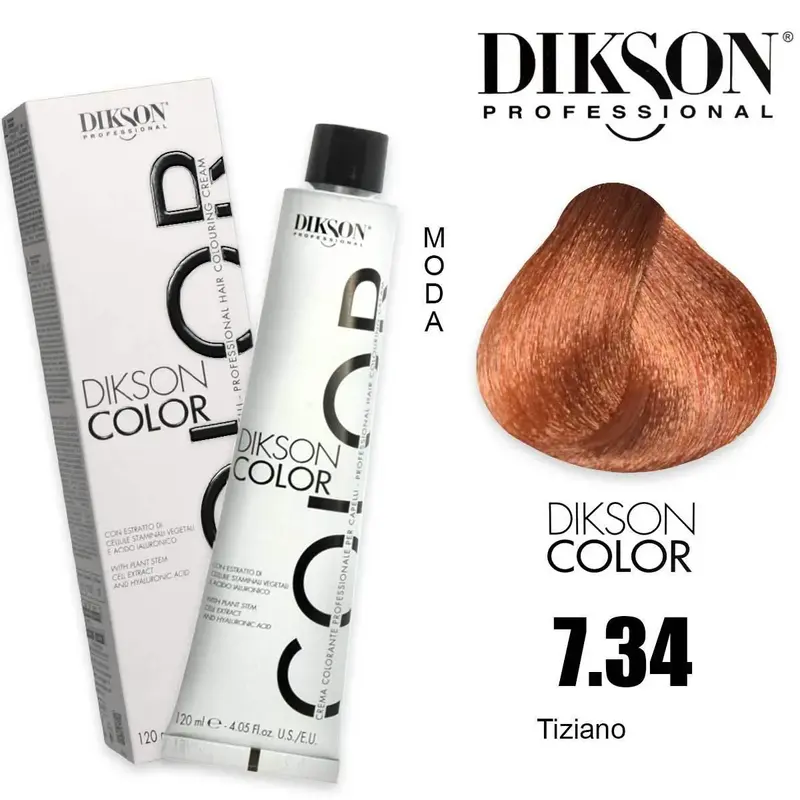 Dikson Color 120 Ml 7.34 - 91 Titian Red