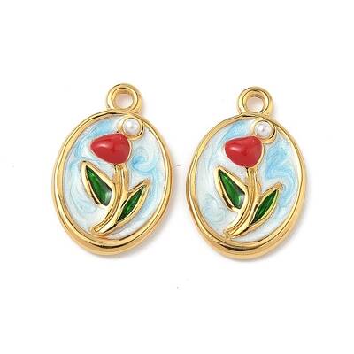 304 Stainless Steel Enamel Pendants