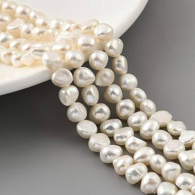 Natural Cultured Freshwater Pearl Beads Strands