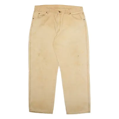 DICKIES Mens Trousers Beige Regular Straight W36 L30