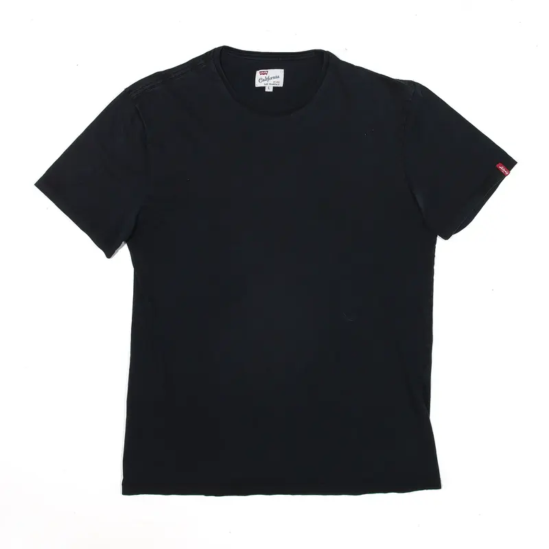LEVI'S California T-Shirt Black USA Short Sleeve Womens L