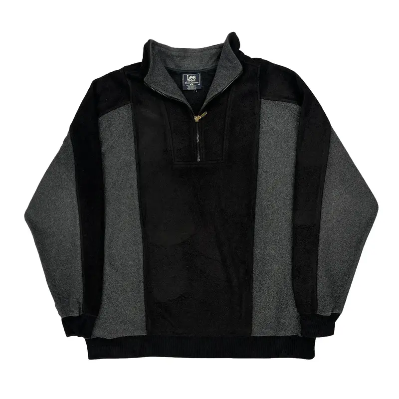 Lee Sport Fleece - XL Black Polyester Blend
