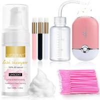 3.38oz Eyelash Extension Cleanser Kit - Lash Mousse Shampoo,  Lash Extensions Cleansing Daily Cosmetic Salon Mascara Remover ...
