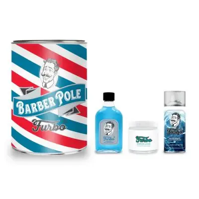 Furbo Vintage Blue Barber Pole 3 pieces x 300+100+100 ml